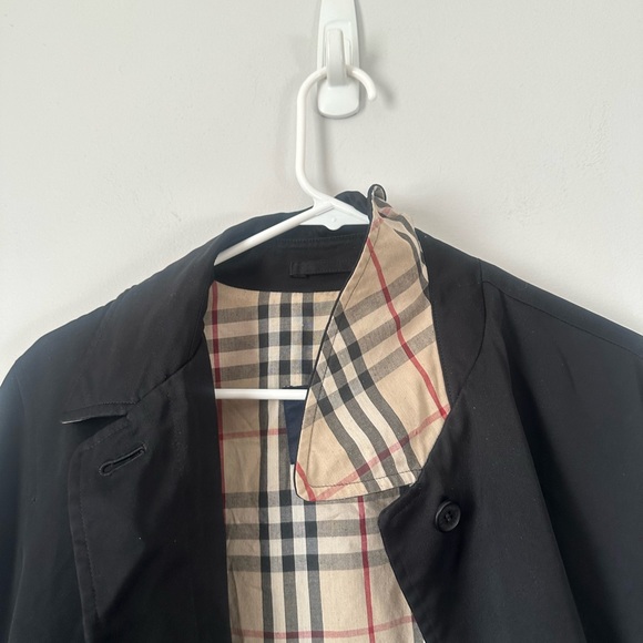 Burberry Black Trench Coat - Picture 8 of 11